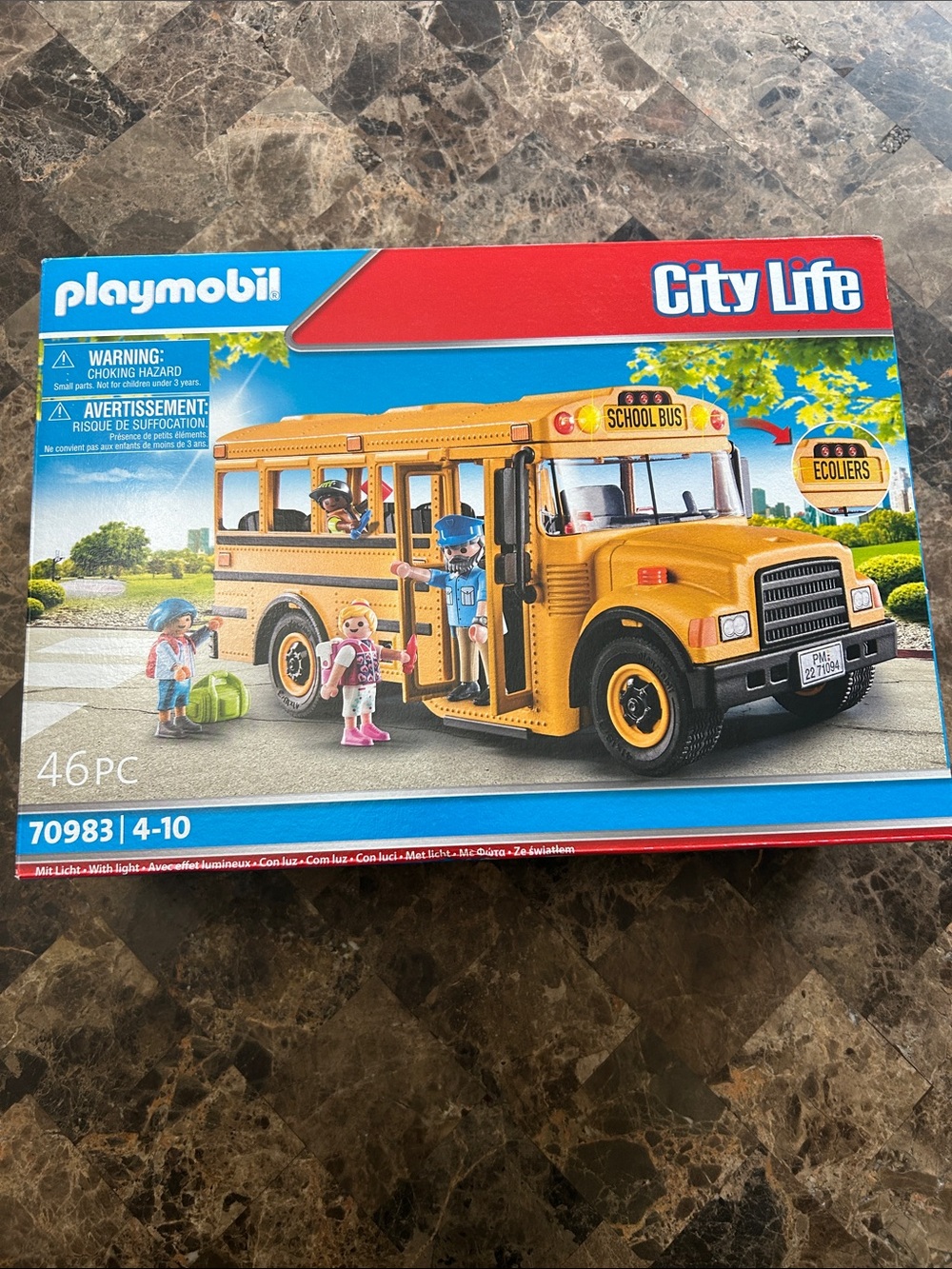 BNIB 🆕 Playmobil City Life School Bus Play-set - Factory Sealed